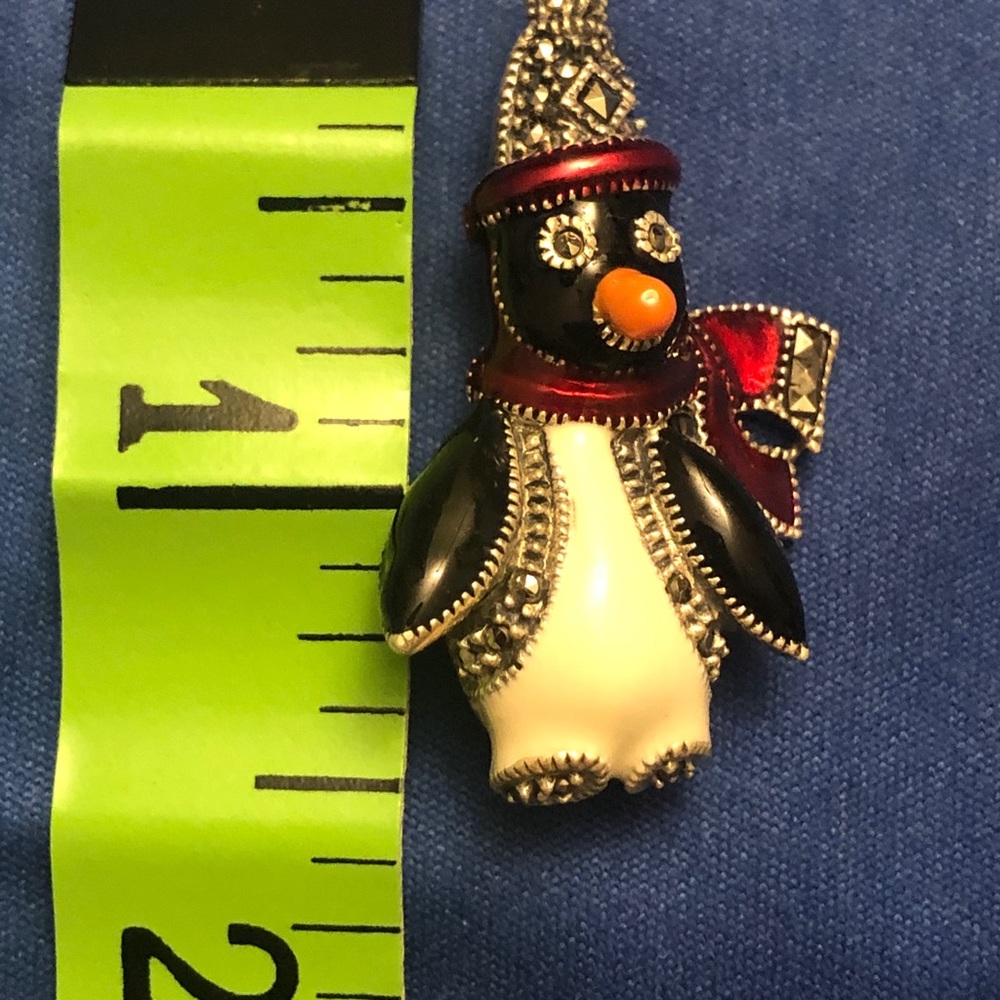 Judith Jack penguin pin